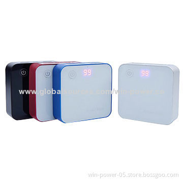 Super Capacity for 9,000mAh Power Banks with Mini Size, 5V DC/1A InputNew